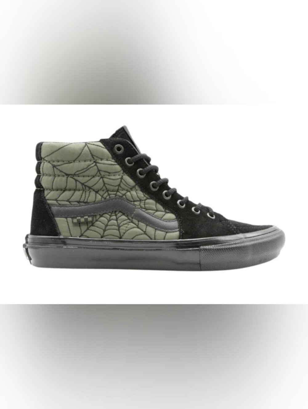 Vans Black High-Top Vans SPIDER WEB